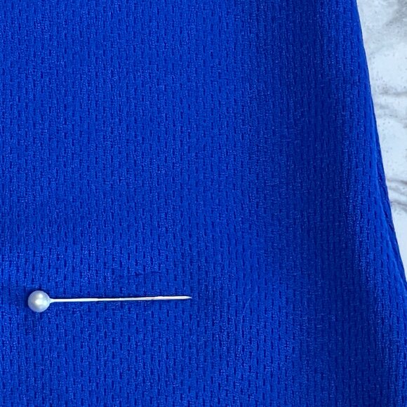 ASICS - Women's Ready Set Long Sleeve V neck TShirt - New Blue - Size XL - Picture 11 of 11